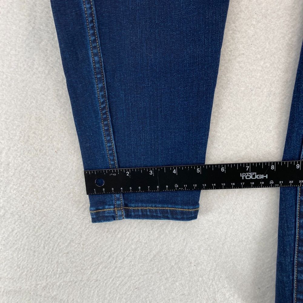 Spanx Jeans Women's 30x28 Pull On Skinny Ankle Dark Wash Blue Stretch Denim - Picture 9 of 12